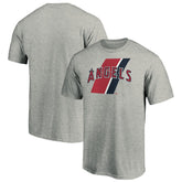 Los Angeles Angels Team Prep T-Shirt - Heathered Gray