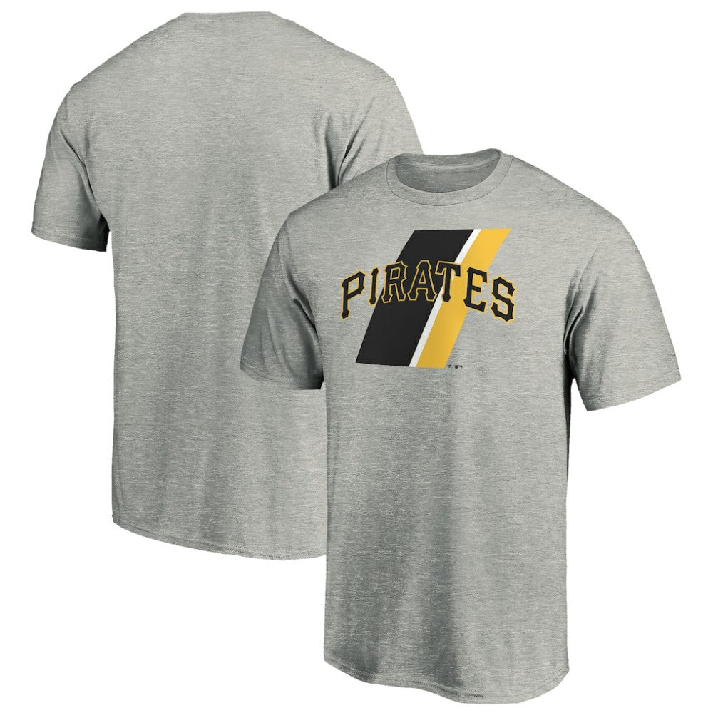 Pittsburgh Pirates Team Prep T-Shirt - Heathered Gray