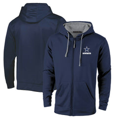 Dallas Cowboys Dunbrooke Apprentice Full-Zip Hoodie - Navy/Gray online