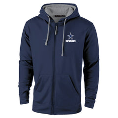 Dallas Cowboys Dunbrooke Apprentice Full-Zip Hoodie - Navy/Gray online
