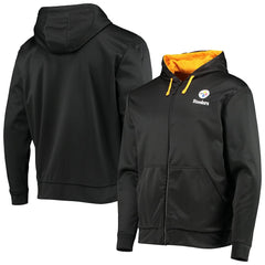 Pittsburgh Steelers Dunbrooke Apprentice Full-Zip Hoodie - Black/Gold sale