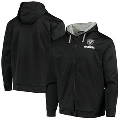 Las Vegas Raiders Dunbrooke Apprentice Full-Zip Hoodie - Black/Gray outlet