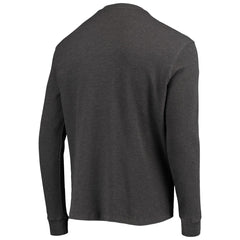 Seattle Seahawks Dunbrooke Logo Maverick Thermal Henley Long Sleeve T-Shirt - Heathered Gray discount