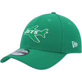 New York Jets New Era Plane The League 9FORTY Adjustable Hat - Kelly Green online