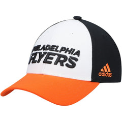 Philadelphia Flyers adidas Locker Room Adjustable Hat White