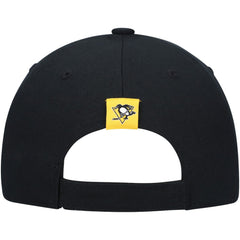 Pittsburgh Penguins adidas Locker Room Adjustable Hat White
