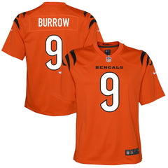 Joe Burrow Cincinnati Bengals Youth Game Jersey - Orange | Nike online