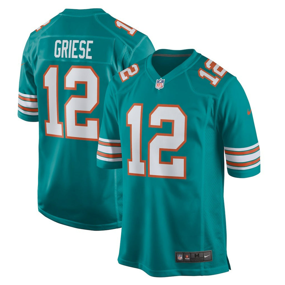 Bob Griese Miami Dolphins Retired Player Jersey - Aqua | Nike for sale