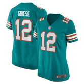 Bob Griese Miami Dolphins Women's Retired Player Jersey - Aqua | Nike sale