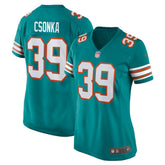 Larry Csonka Miami Dolphins Women's Retired Player Jersey - Aqua | Nike cheap