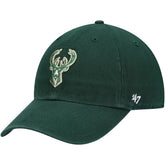 Milwaukee Bucks '47 Core Logo Clean Up Adjustable Hat - Hunter Green | 47 brand online