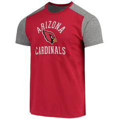 Arizona Cardinals Majestic Threads Field Goal Slub T-Shirt - Cardinal/Gray sale