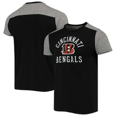 Cincinnati Bengals Majestic Threads Field Goal Slub T-Shirt - Black/Gray discount