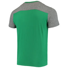 New York Jets Majestic Threads Gridiron Classics Field Goal Slub T-Shirt - Kelly Green/Heathered Gray online