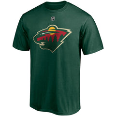 Kirill Kaprizov Minnesota Wild Fanatics Authentic Stack Name & Number T-Shirt Green