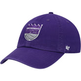 Sacramento Kings '47 Core Logo Clean Up Adjustable Hat - Purple | 47 brand discount