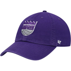 Sacramento Kings '47 Core Logo Clean Up Adjustable Hat - Purple | 47 brand discount
