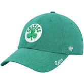 Boston Celtics '47 Women's Miata Clean Up Logo Adjustable Hat - Kelly Green | 47 brand shop