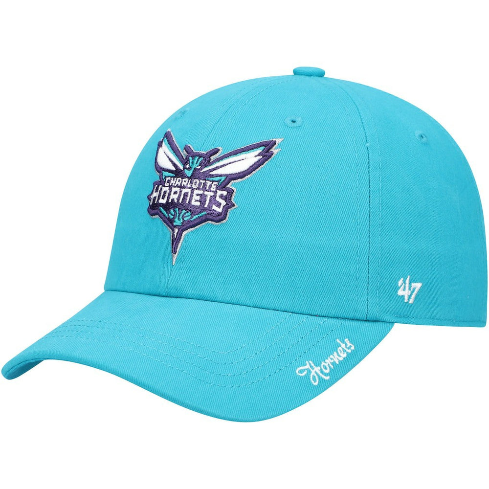 Charlotte Hornets '47 Women's Miata Clean Up Logo Adjustable Hat - Teal | 47 brand on sale
