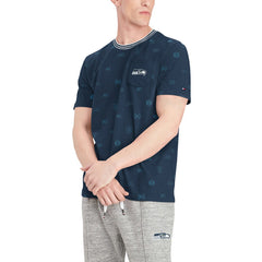 Seattle Seahawks Tommy Hilfiger Essential Pocket T-Shirt - College Navy cheap