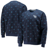 Tennessee Titans Tommy Hilfiger Reid Graphic Pullover Sweatshirt - Navy for sale