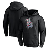 Los Angeles Dodgers Hometown Fitted Pullover Hoodie - Black