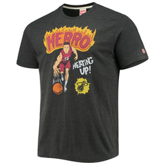 Tyler Herro Miami Heat Homage Comic Book Player Tri-Blend T-Shirt - Charcoal cheap