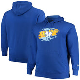 Los Angeles Rams New Era Big & Tall Primary Logo Pullover Hoodie - Royal discount