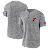 Arizona Cardinals NFL x Darius Rucker Collection Slub Henley T-Shirt - Heathered Gray sale