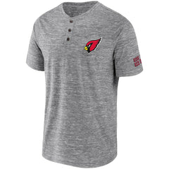 Arizona Cardinals NFL x Darius Rucker Collection Slub Henley T-Shirt - Heathered Gray sale