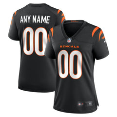 Cincinnati Bengals Women's Game Custom Jersey - Black | Nike on sale