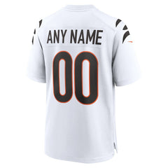 Cincinnati Bengals Game Custom Jersey - White | Nike cheap