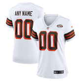 Cleveland Browns Women's 1946 Collection Alternate Custom Jersey - White | Nike for sale