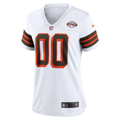 Cleveland Browns Women's 1946 Collection Alternate Custom Jersey - White | Nike for sale