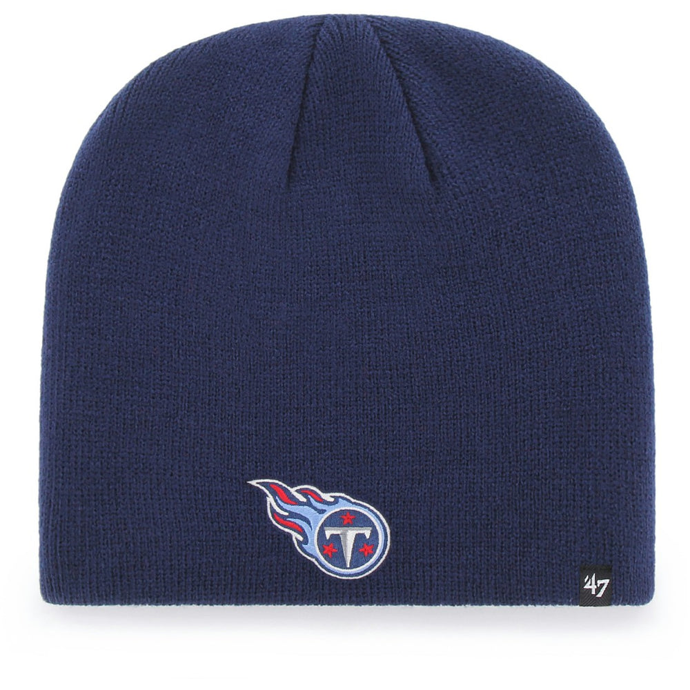 Tennessee Titans '47 Primary Logo Knit Beanie - Navy for sale