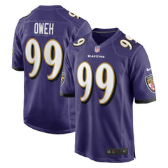 Odafe Oweh Baltimore Ravens Game Jersey - Purple | Nike sale