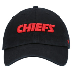 Kansas City Chiefs '47 Clean Up Script Adjustable Hat - Black sale