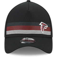 Atlanta Falcons New Era Flawless Stripe 39THIRTY Flex Hat - Black discount
