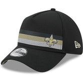 New Orleans Saints New Era Flawless Stripe 39THIRTY Flex Hat - Black online