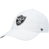 Las Vegas Raiders '47 Clean Up Adjustable Hat - White discount
