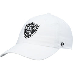 Las Vegas Raiders '47 Clean Up Adjustable Hat - White discount