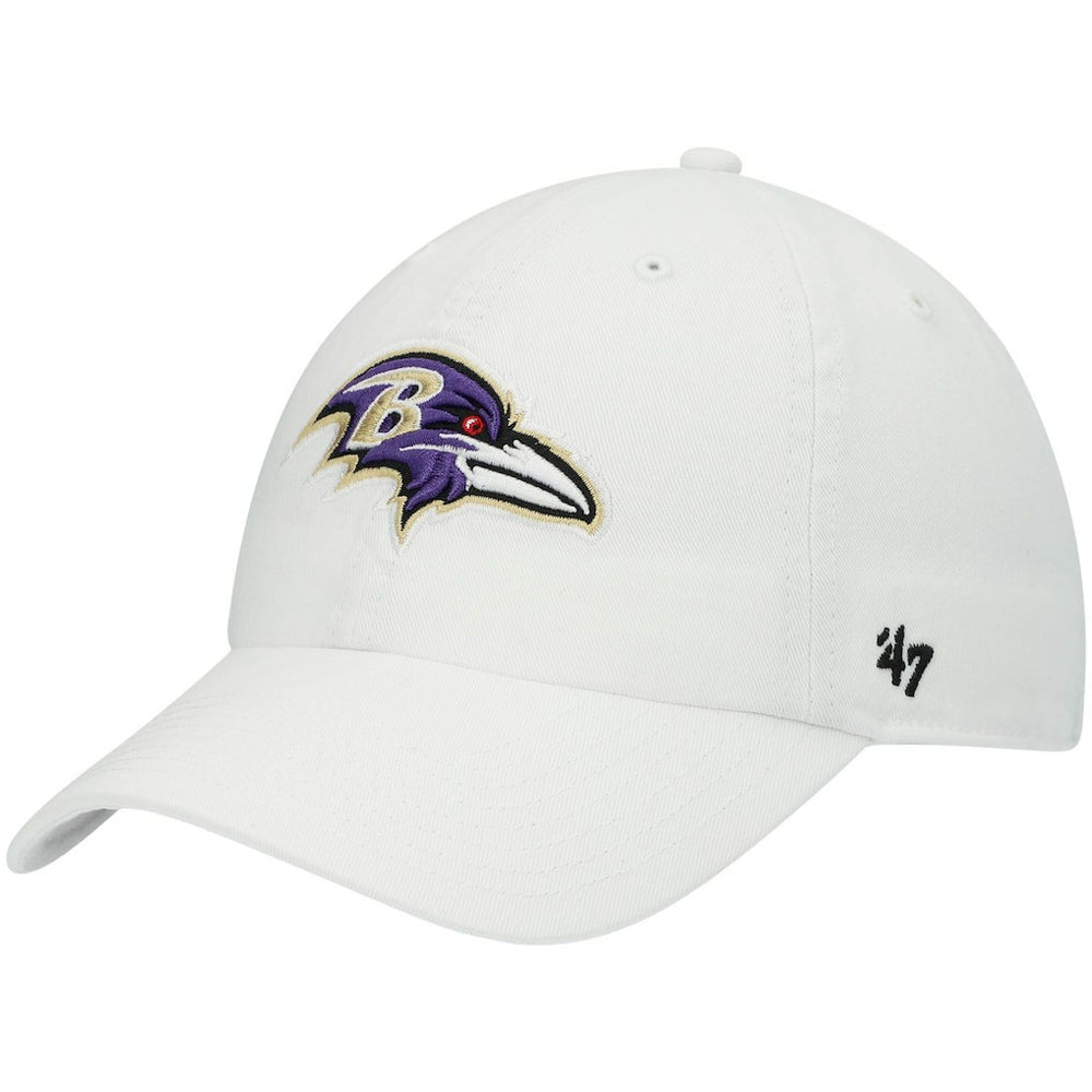 Baltimore Ravens '47 Clean Up Adjustable Hat - White outlet