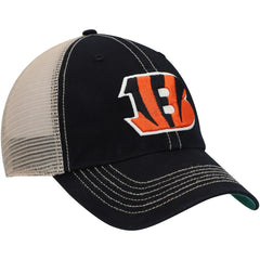 Cincinnati Bengals '47 Trawler Trucker Clean Up Snapback Hat - Black/Natural discount