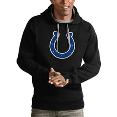 Indianapolis Colts Antigua Victory Pullover Hoodie - Black outlet