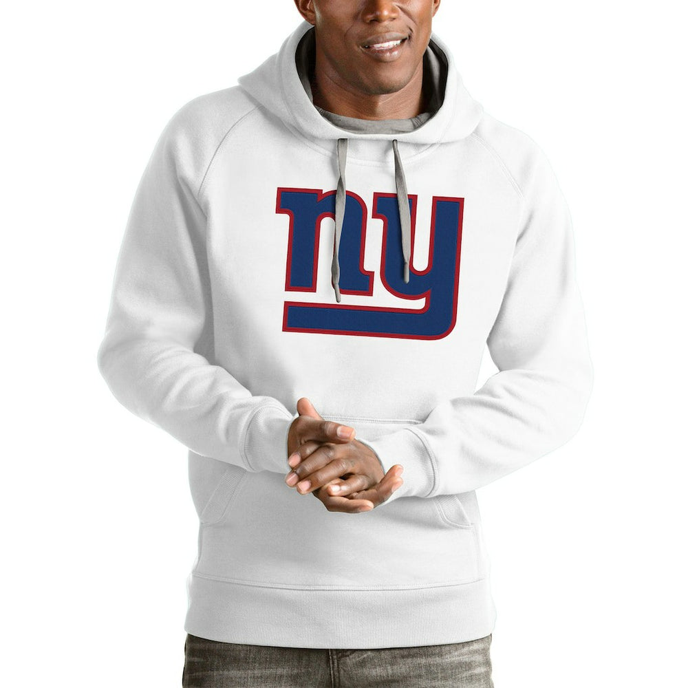 New York Giants Antigua Victory Pullover Hoodie - White for sale