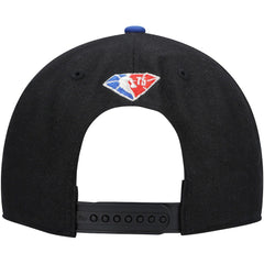 Philadelphia 76ers '47 75th Anniversary Carat Captain Snapback Hat - Black/Royal | 47 brand sale