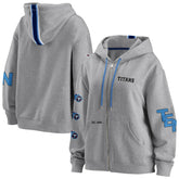 Tennessee Titans WEAR by Erin Andrews Women's Full-Zip Hoodie - Gray online