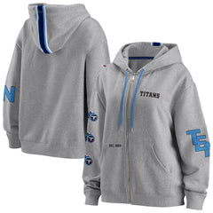 Tennessee Titans WEAR by Erin Andrews Women's Full-Zip Hoodie - Gray online