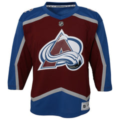 Colorado Avalanche Youth Home Custom Replica Jersey Burgundy