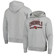 Arizona Cardinals '47 Foundation Pullover Hoodie - Gray outlet